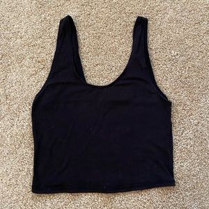 Urban Outfitters Black Crop Tank